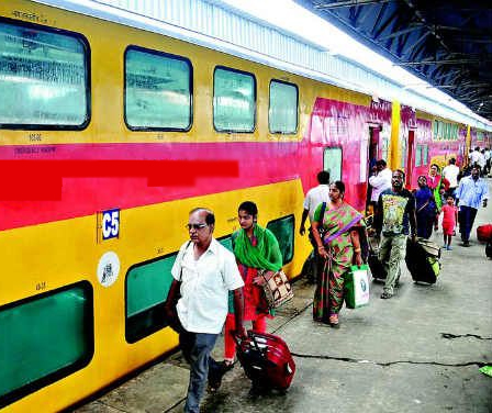 First Double Decker Train  in AP