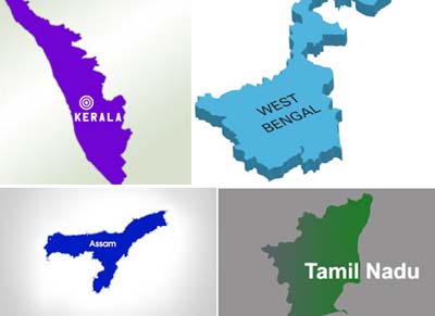  5 states election result