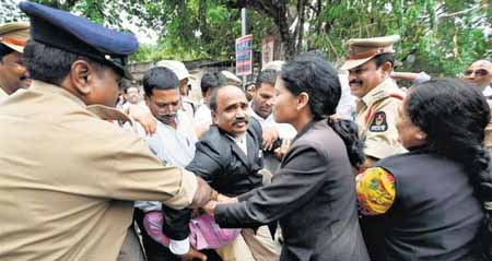  telangana lawyers protest