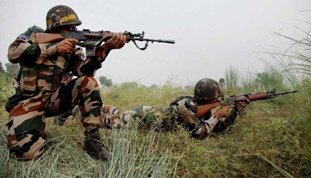two militants killed