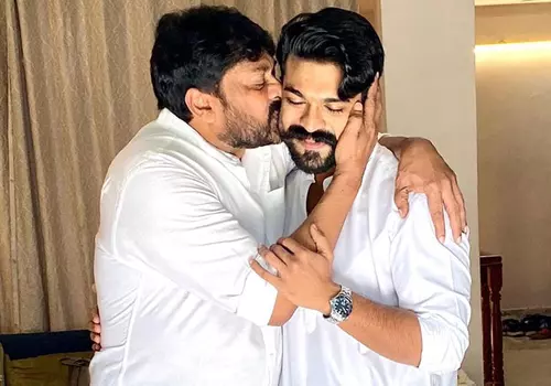 Megastar Proudly penned heartfelt note to Ram Charan