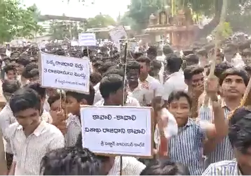 ycp students slogan inviting pawan