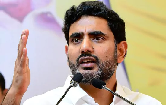 nara lokesh on laddu