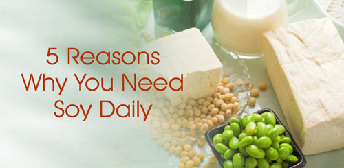 5 Reasons Why You Need Soy Daily