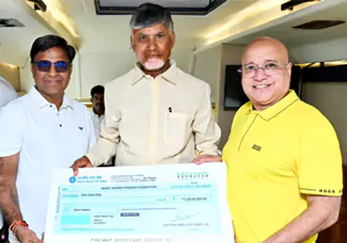 The head of Lalita Jewelers praised Chandrababu