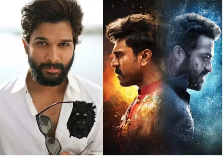 Allu Arjun Showers his love on Team RRR