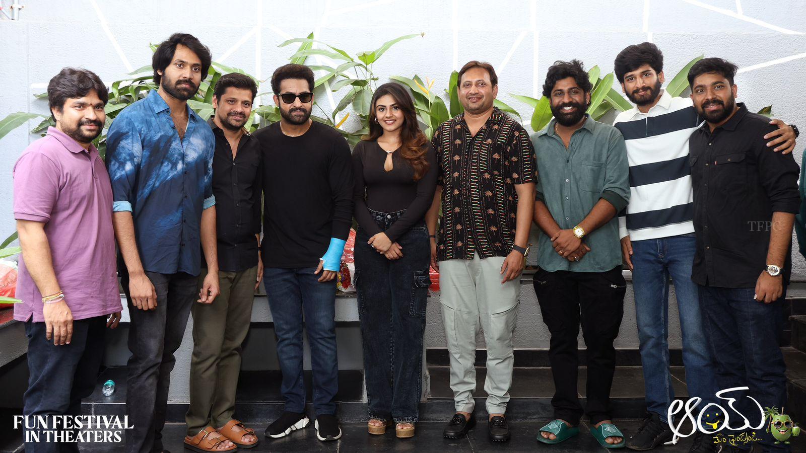 Man of Masses NTR congratulates the AAY team