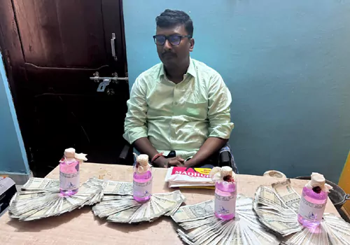 ఏసీబీ వలలో పెద్దపల్లి మున్సిపల్ ఏఈ..!