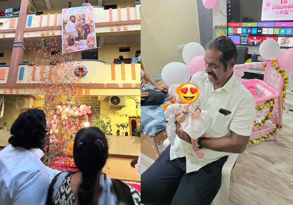 మనవరాలికి గ్రాండ్ వెల్కమ్: టాలీవుడ్ విలన్ ఇంట పండగ వాతావరణం.! – politics మనవరాలికి గ్రాండ్ వెల్కమ్: టాలీవుడ్ విలన్ ఇంట పండగ వాతావరణం.! – politics