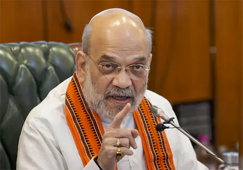 home minister amitshah call maoists
