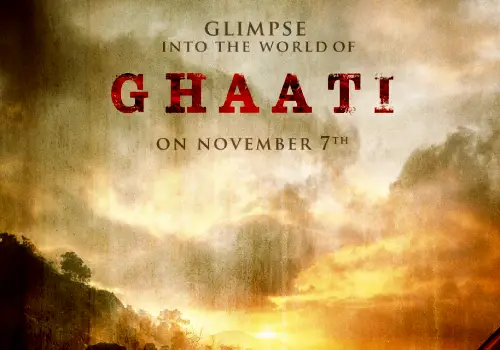Anushka Shetty's Ghaati to release first glimpse on this date
