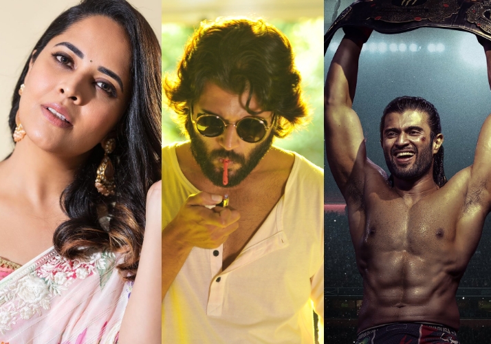 Anasuya Happiness over Vijay Devarakonda's Liger Flop