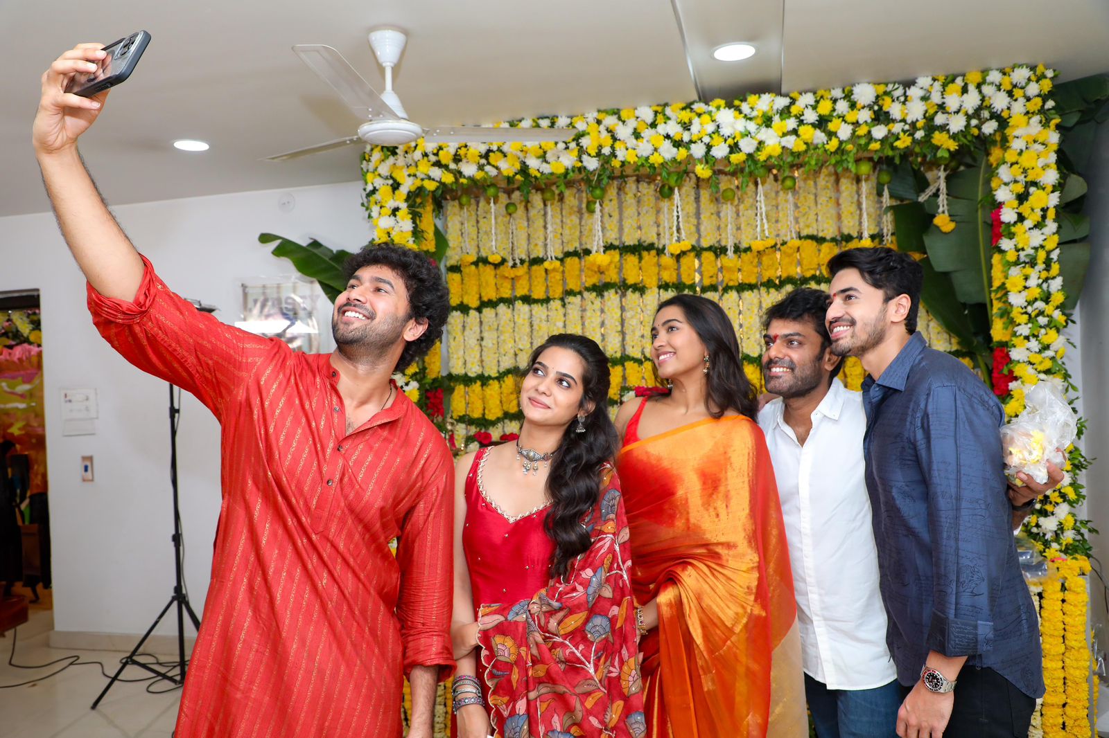 Ashok Galla next film with Sithara launched today?