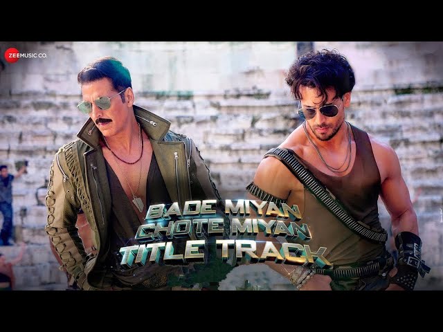 Akshay Kumar and Tiger Shroff ultimate bromance in BMCM title song