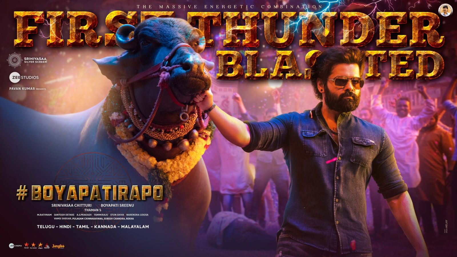 Limitless Mass Served in BoyapatiRAPO first thunder?