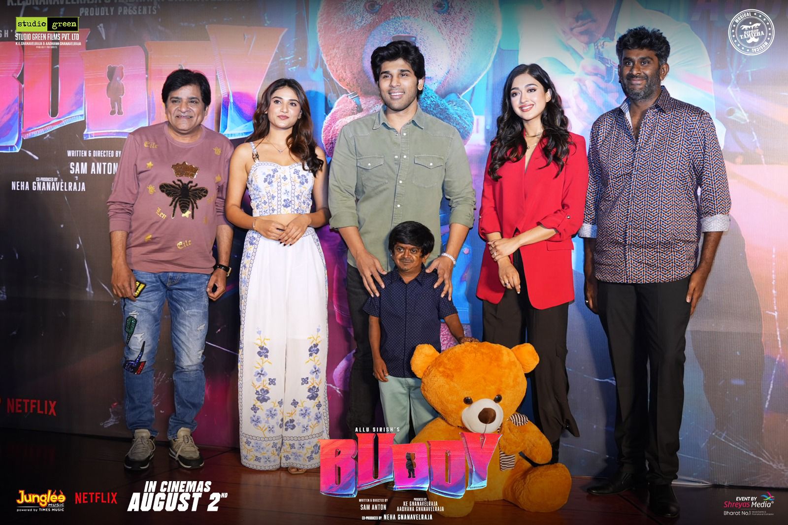 Allu Sirish Buddy Pre Release Press Meet highlights?