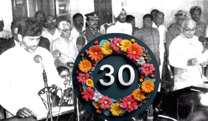 thirty years chandrababu as cm