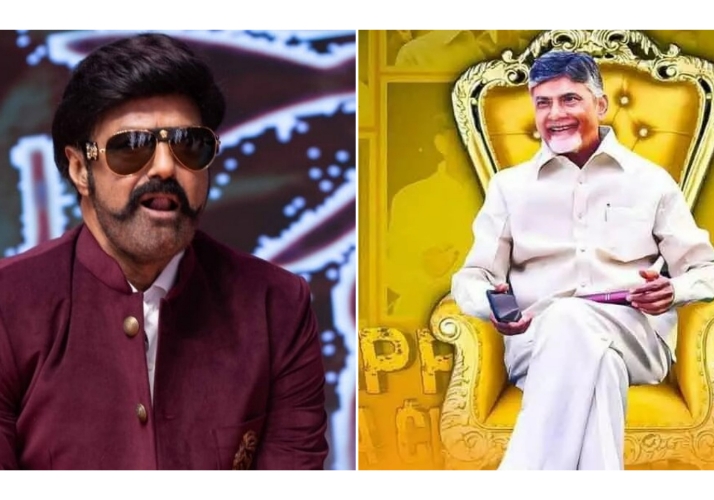 Balayya with Nara Chandrababu Naidu for Unstoppable 2