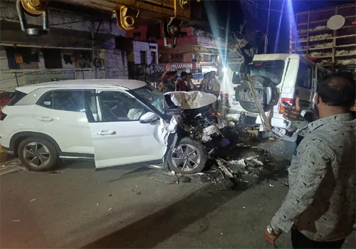 Hyderabad car accident