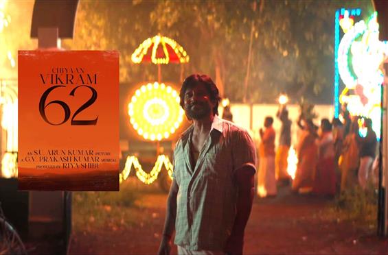 Chiyaan 62 thrilling announcement video impresses