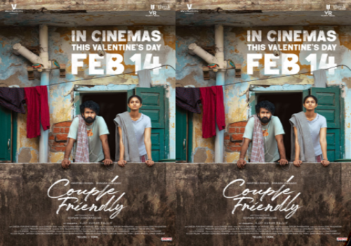 Santosh Sobhan Couple Friendly locks Valentines Day release