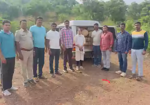 ఒడిశా అడవుల్లో ఈగల్ ఫోర్స్  దాడి.. 500 కిలోల గంజాయి స్వాధీనం