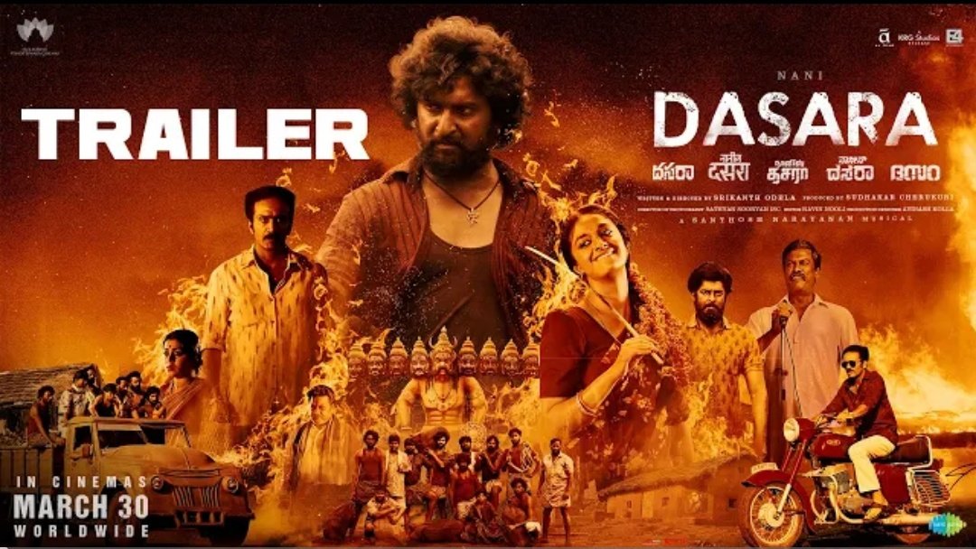 Dasara Trailer Impresses with Mad Mass Stuff