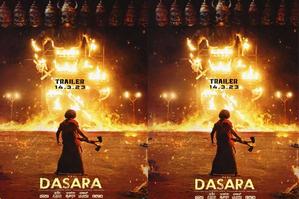 Dasara Pan India Trailer Spark on?