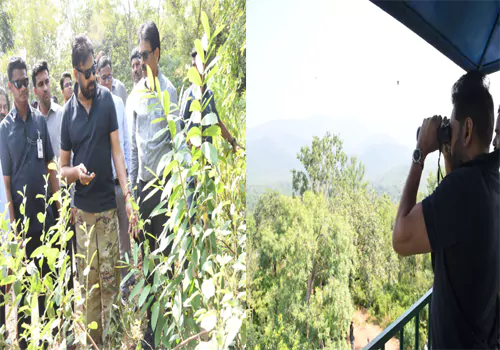 మామండూరు అటవీ ప్రాంతాన్ని పరిశీలించిన డిప్యూటీ సీఎం పవన్ 