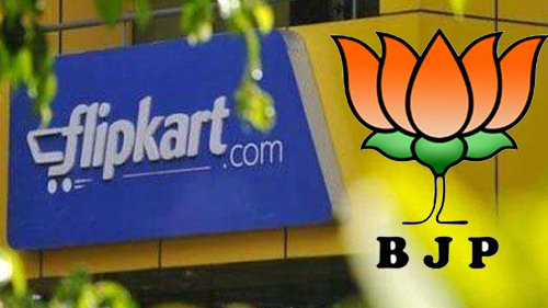 Dial Flipkart and join BJP