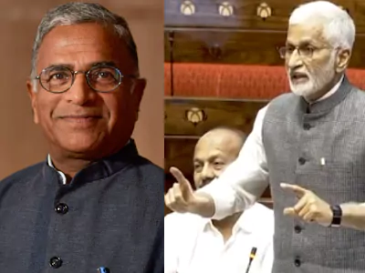 warning to vijaya sai reddy in rajya sabha