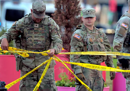 firing near white house