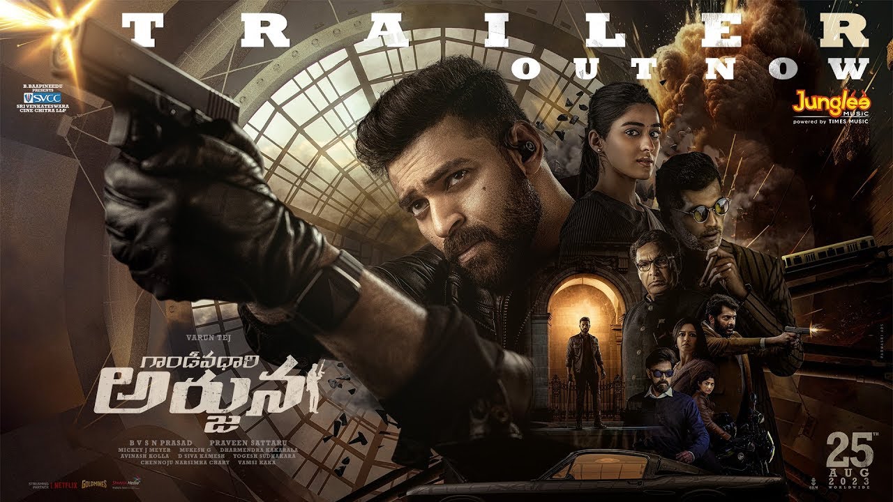 Gandeevadhari Arjuna Trailer offers Action Extravaganza