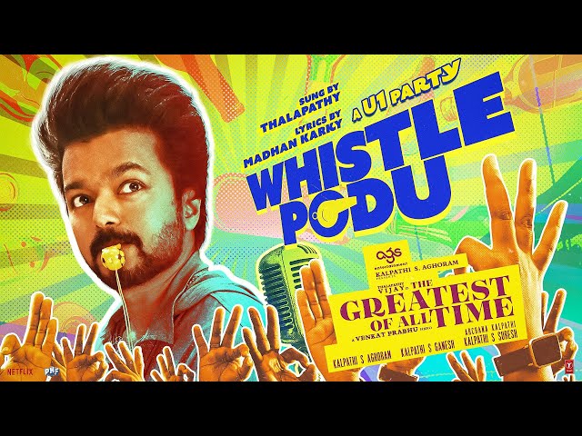 GOAT First single Whistle Podu Yuvan fails to impress Thalapathy fans?