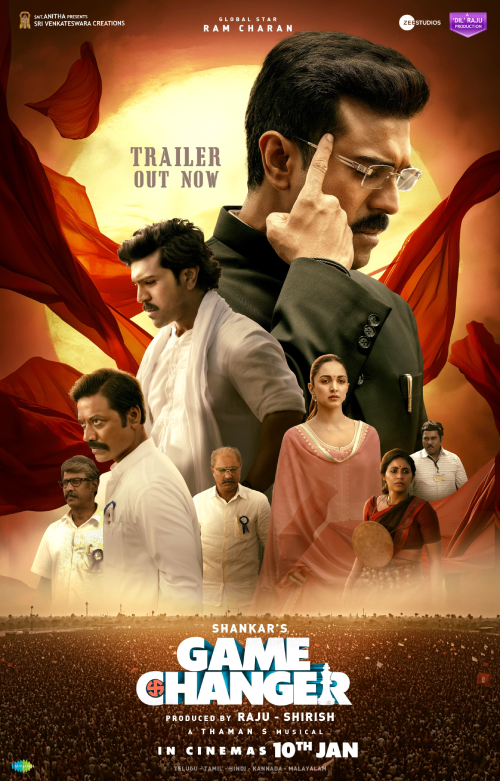 Ram Charan's Game Changer trailer: Shankar is back