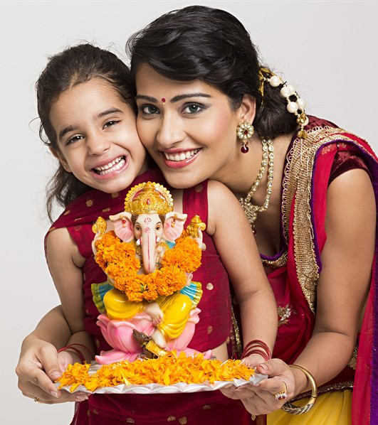 Kids and Ganesha Chathurthi Festival 