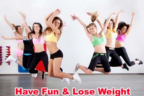 Have fun to lose weight