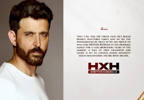 Hombale Films and Hrithik announce a huge film