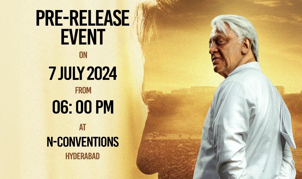 Indian 2 team coming to HYD for Bharateeyudu 2 pre release?