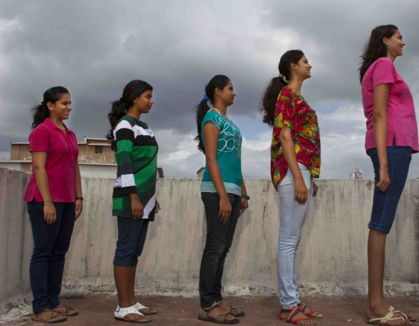 Indian Women growing taller than Indian men