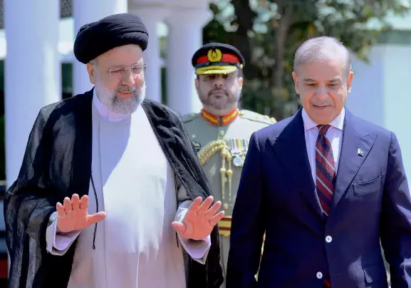 Iranian President Ebrahim Raisi is in Pakistan