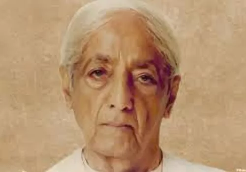 Jiddu Krishnamurthy death anniversary