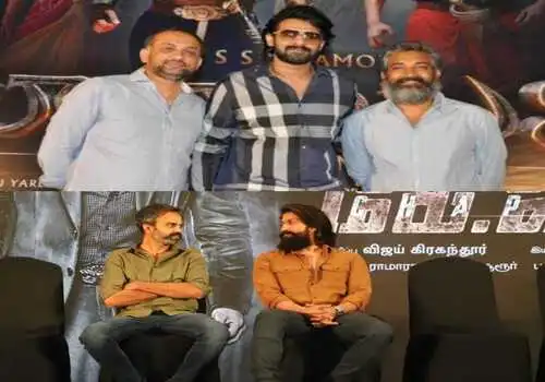 KGF 2 team heaps praises on Baahubali team