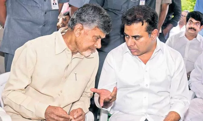 చంద్రబాబుపై కేటీఆర్ పొగడ్తల వర్షం: ఖండించలేక, సమర్థించలేక జగన్ సతమతం.!