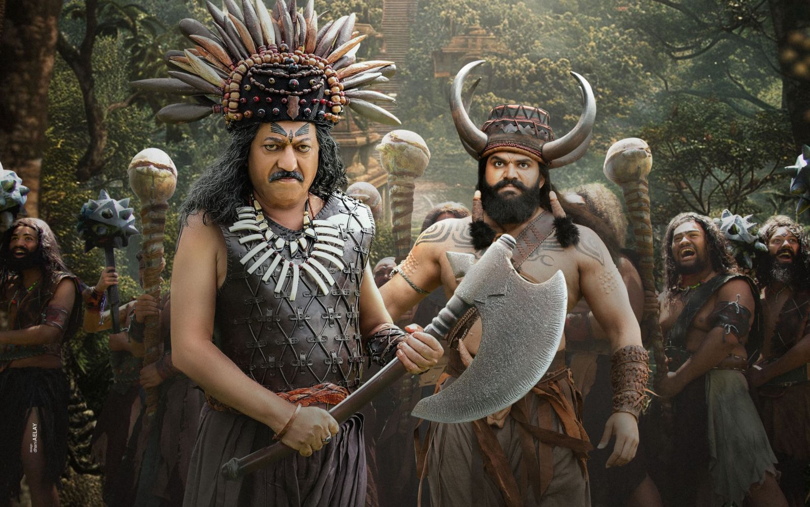 Kannappa: Introducing Devaraj as Mundadu