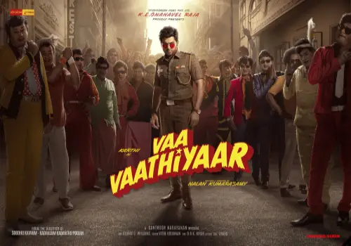 Karthi's Vaa Vaathiyar Teaser: Comical Police Story