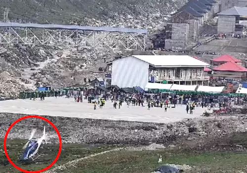 helicoptor accident in kedarnath