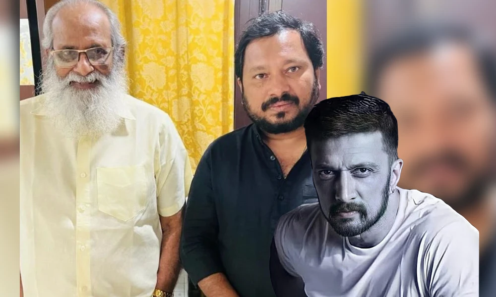 Kichcha Sudeep Pan India film with disaster Kabzaa director?