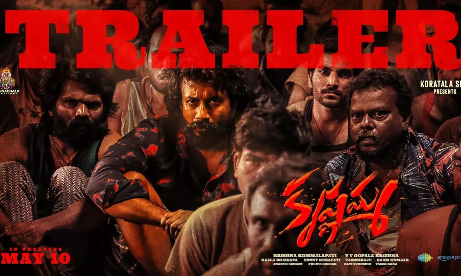 Krishnamma Trailer Satyadev stuns rustic avatar and raw action