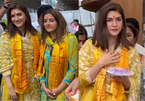 సిద్ధి వినాయ‌కుడి గుడిలో మొక్కుతీర్చుకున్న లేడీ డార్లింగ్‌!
